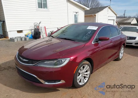 2016 Chrysler 200 Limited из США, поврежденный, VIN 1C3CCCAB2GN110670
